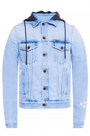 Denim jacket with detachable hood, zdjęcie 1 Denim jacket with detachable hood od Off White